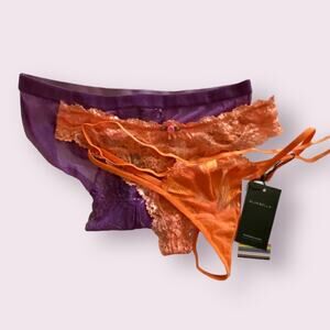 Bluebella Panty Thong Bundle Brand New Three Pairs Multicolour